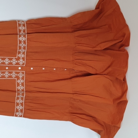 Madewell Embroidered Tiered-Summer Dress - Picture 9 of 10